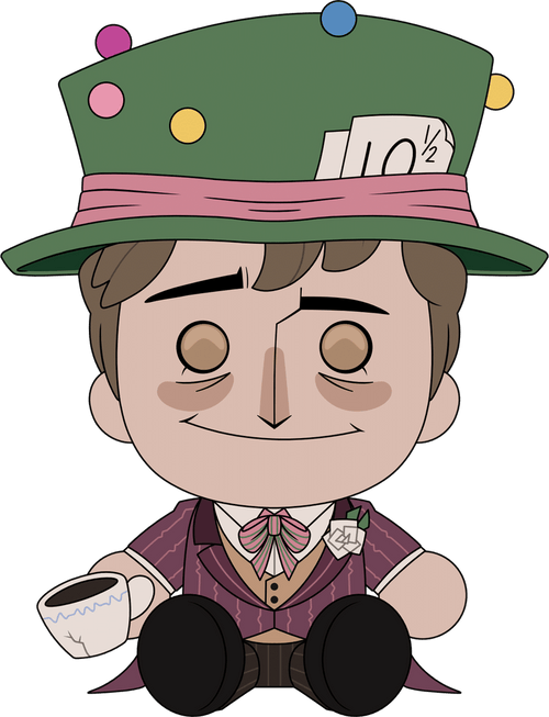 Hatter Plush (9in), Youtooz plush product photograph published by Youtooz
