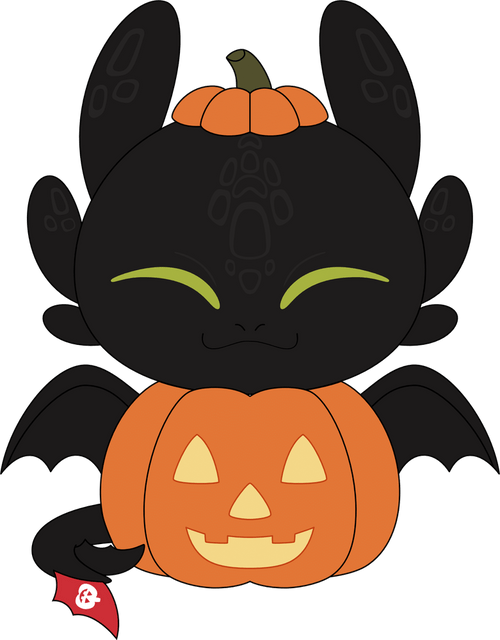 Halloween Toothless Plush (9in), Youtooz plush product photograph published by Youtooz