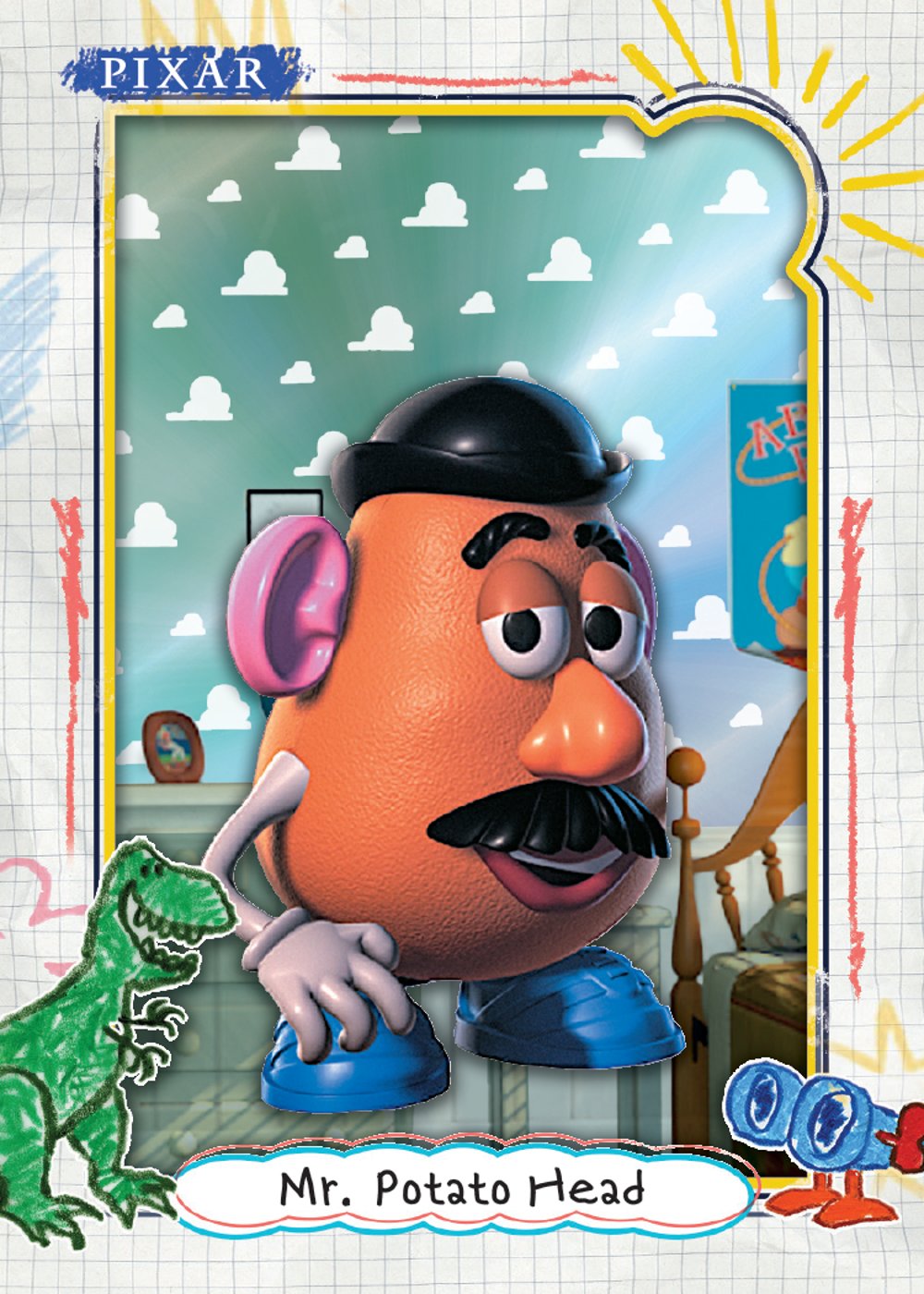 Disney trading card from 2025 Topps 30 Years of Toy Story, published by Topps