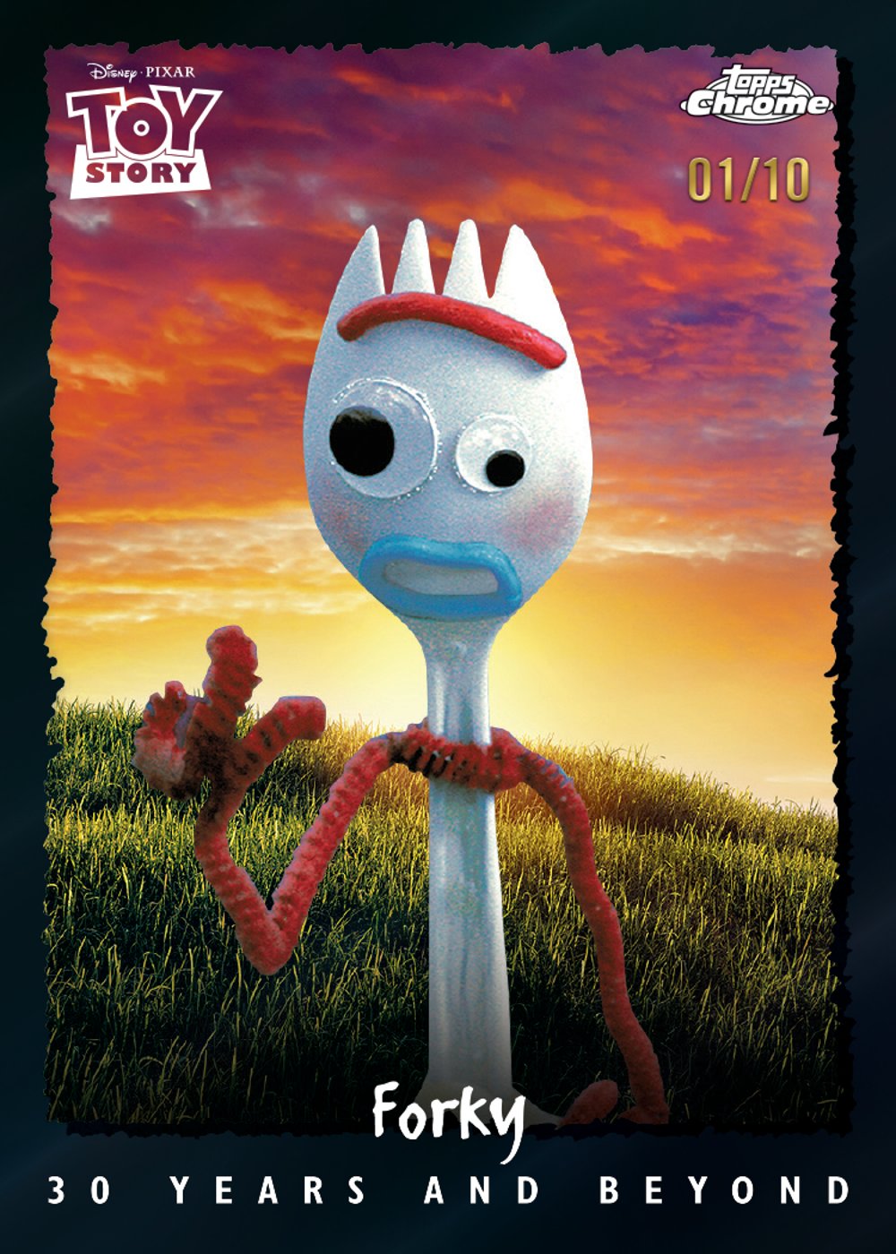 Disney trading card from 2025 Topps 30 Years of Toy Story, published by Topps