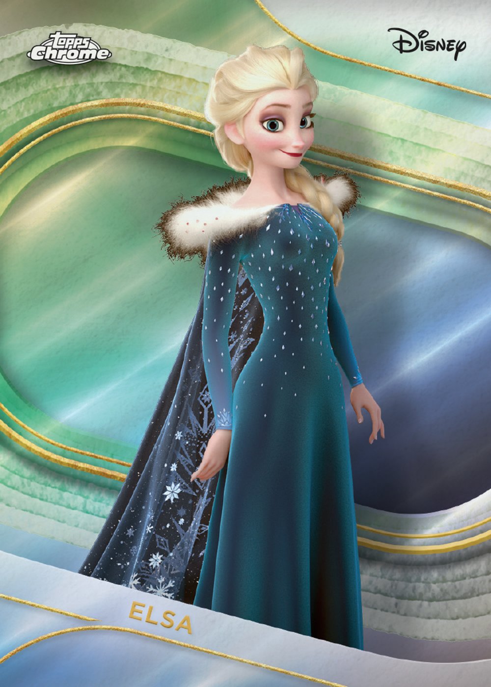 Disney trading card from 2025 Topps Chrome Disney, published by Topps