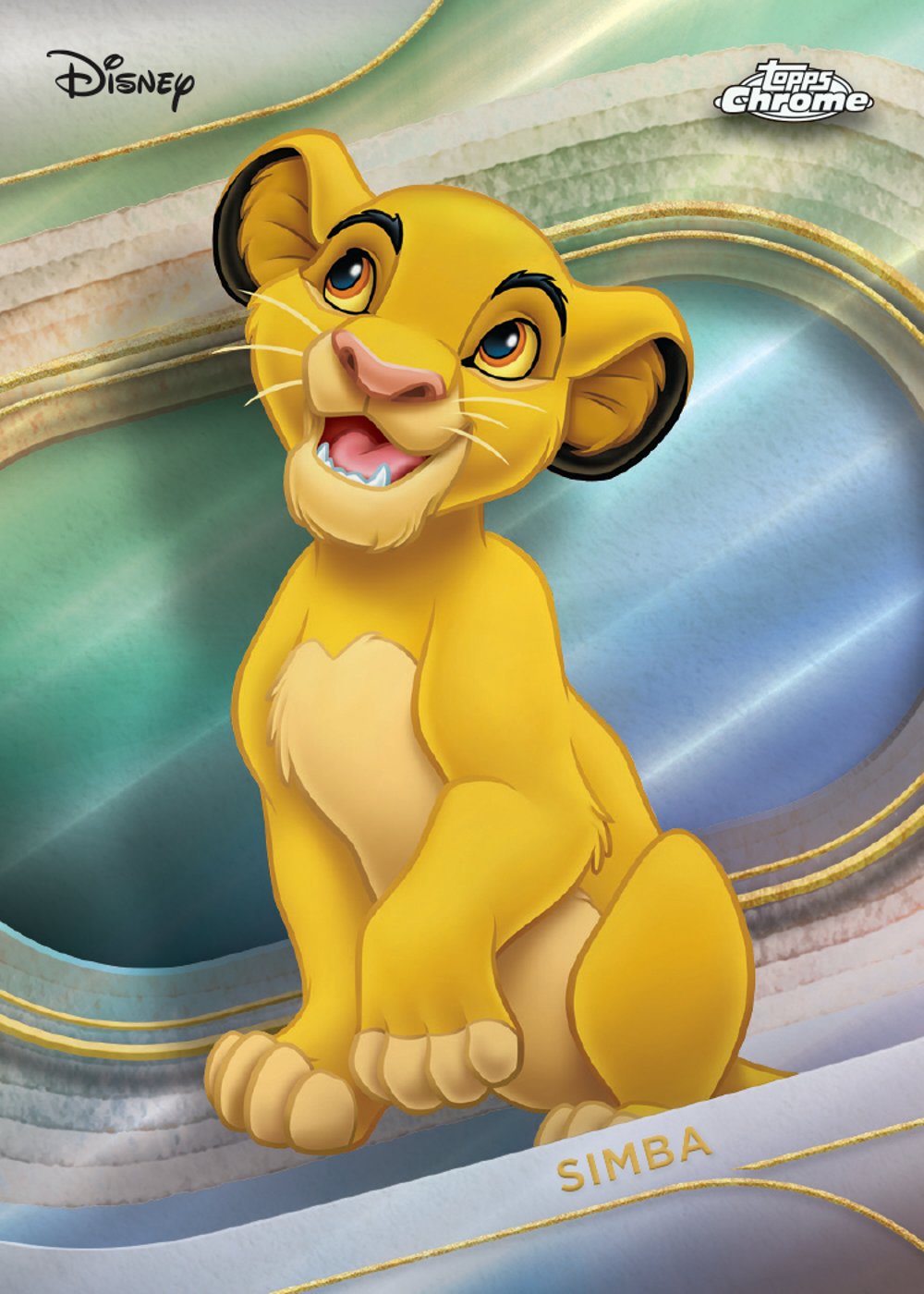 Disney trading card from 2025 Topps Chrome Disney, published by Topps