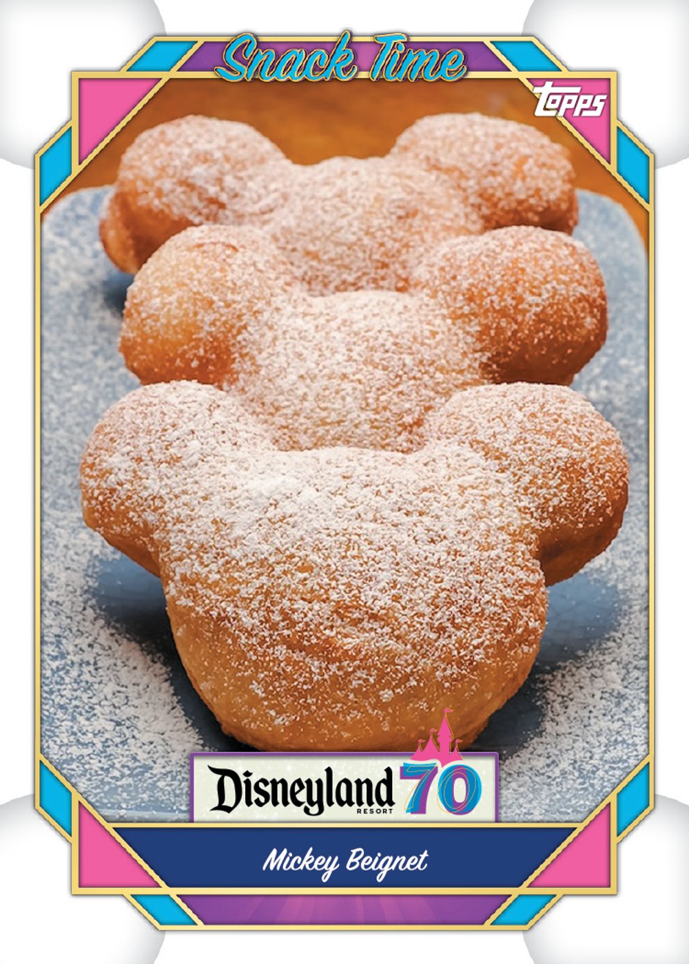 Disney trading card from 2025 Topps Disneyland 70th Anniversary, published by Topps