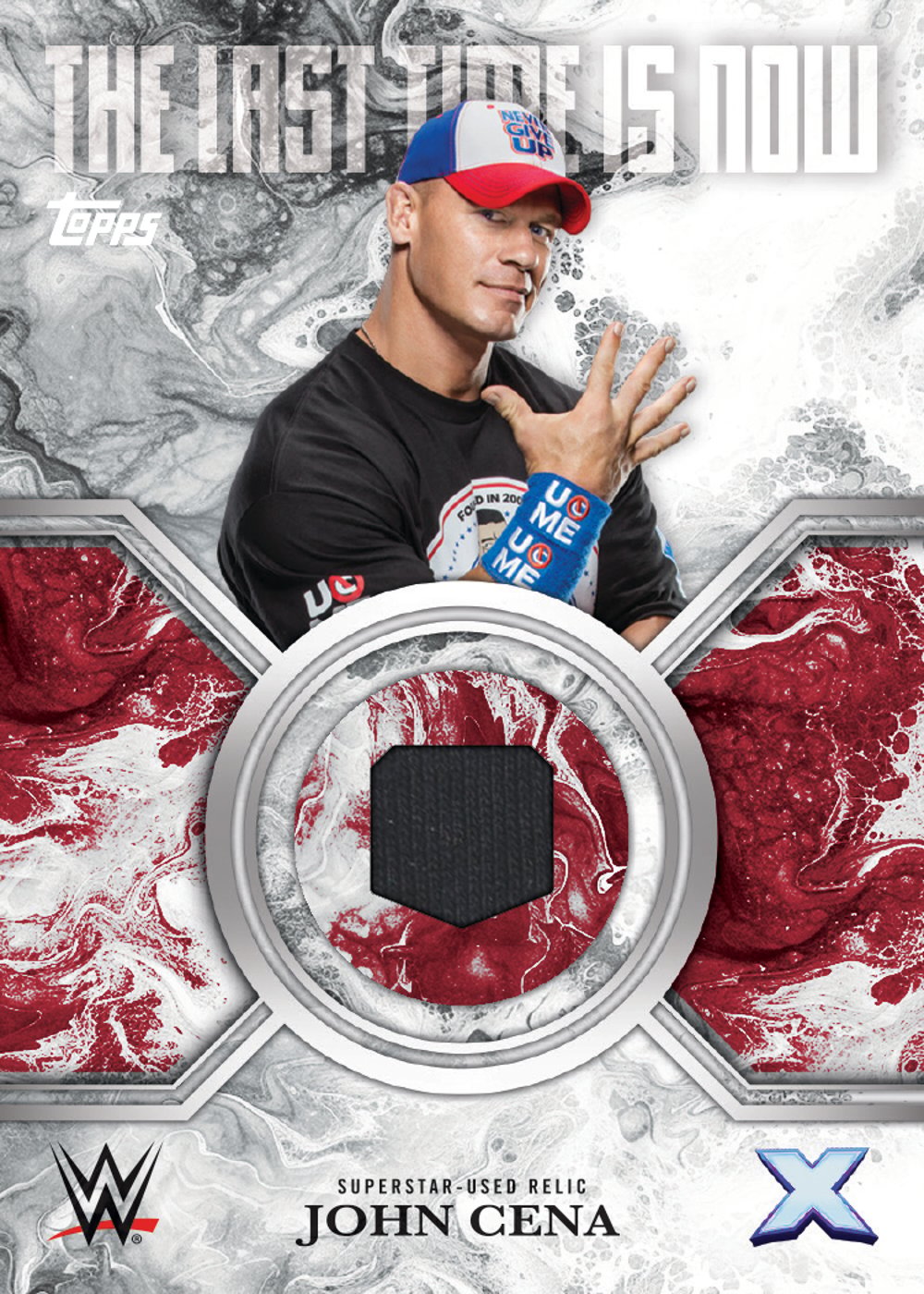 wwe trading card from 2025 Topps Exalted WWE, published by Topps
