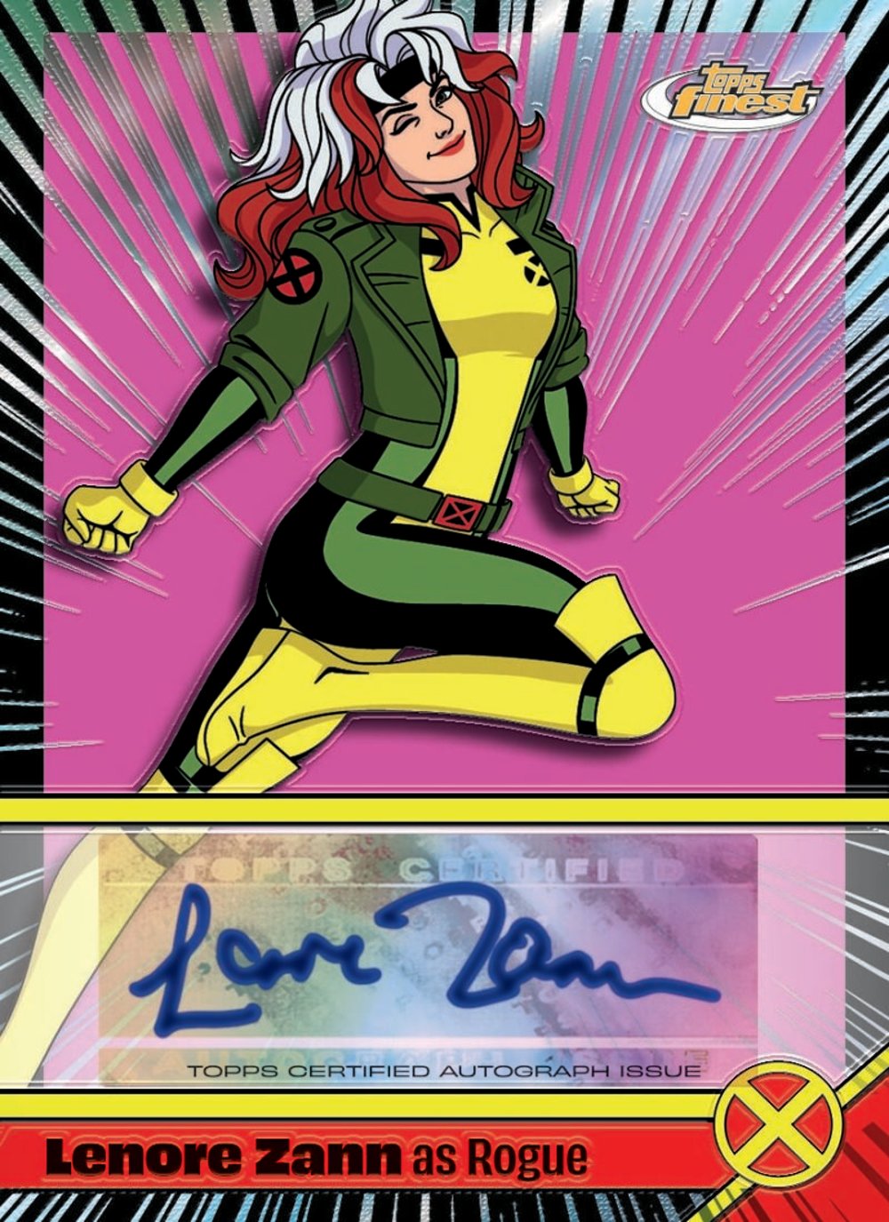 Marvel trading card from 2025 Topps Finest X-Men '97, published by Topps