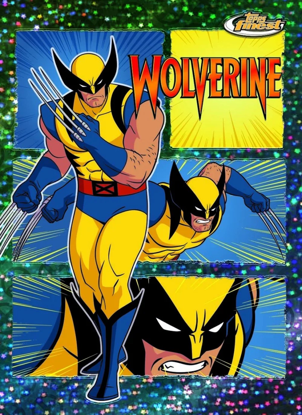 Marvel trading card from 2025 Topps Finest X-Men '97, published by Topps