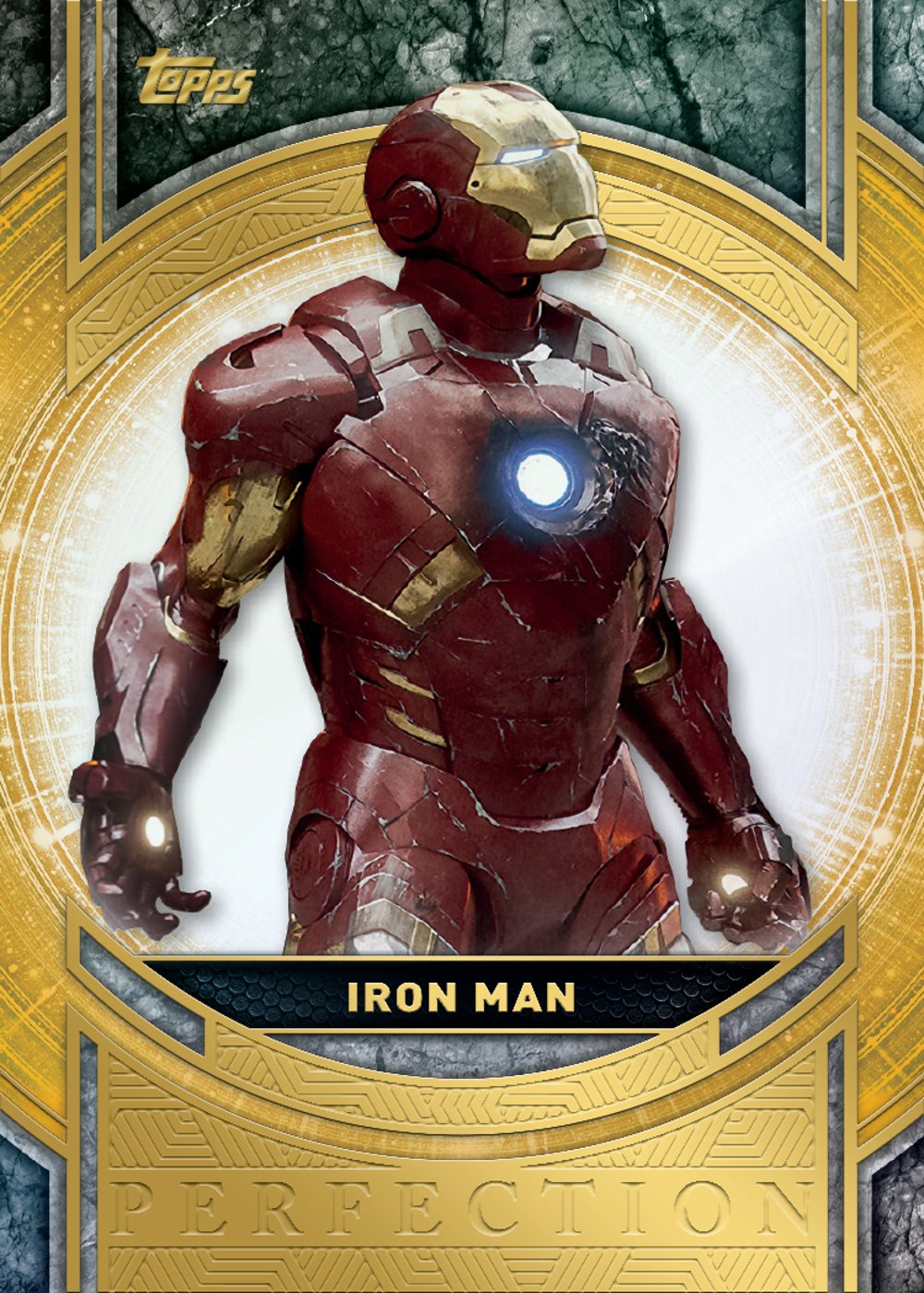 Gold Marvel trading card, 25 MCUC 1098 FR parallel from 2025 Topps Marvel The Collector by Topps