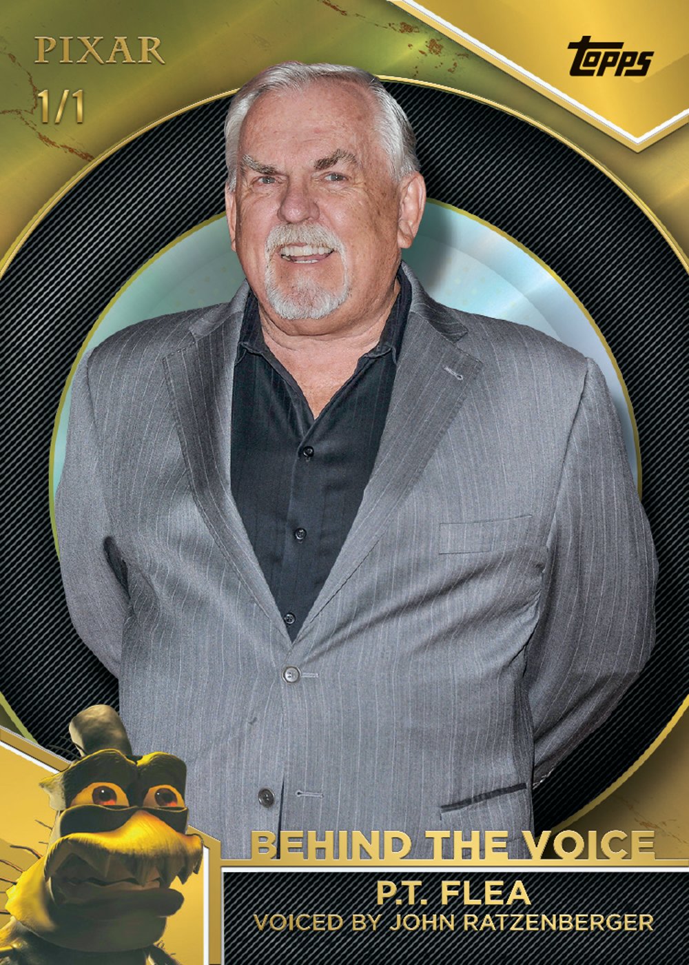 Disney trading card from 2025 Topps Pixar Gold, published by Topps