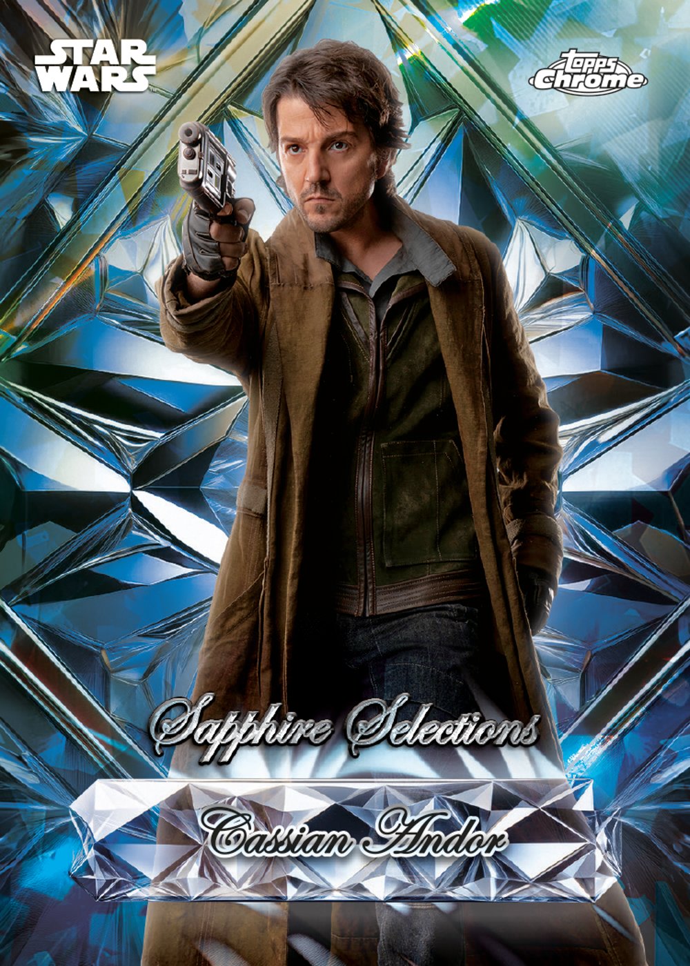 25 SWCM 4204 FR Sapphire 1 star wars trading card from 2025 Topps Star Wars Chrome Sapphire by Topps