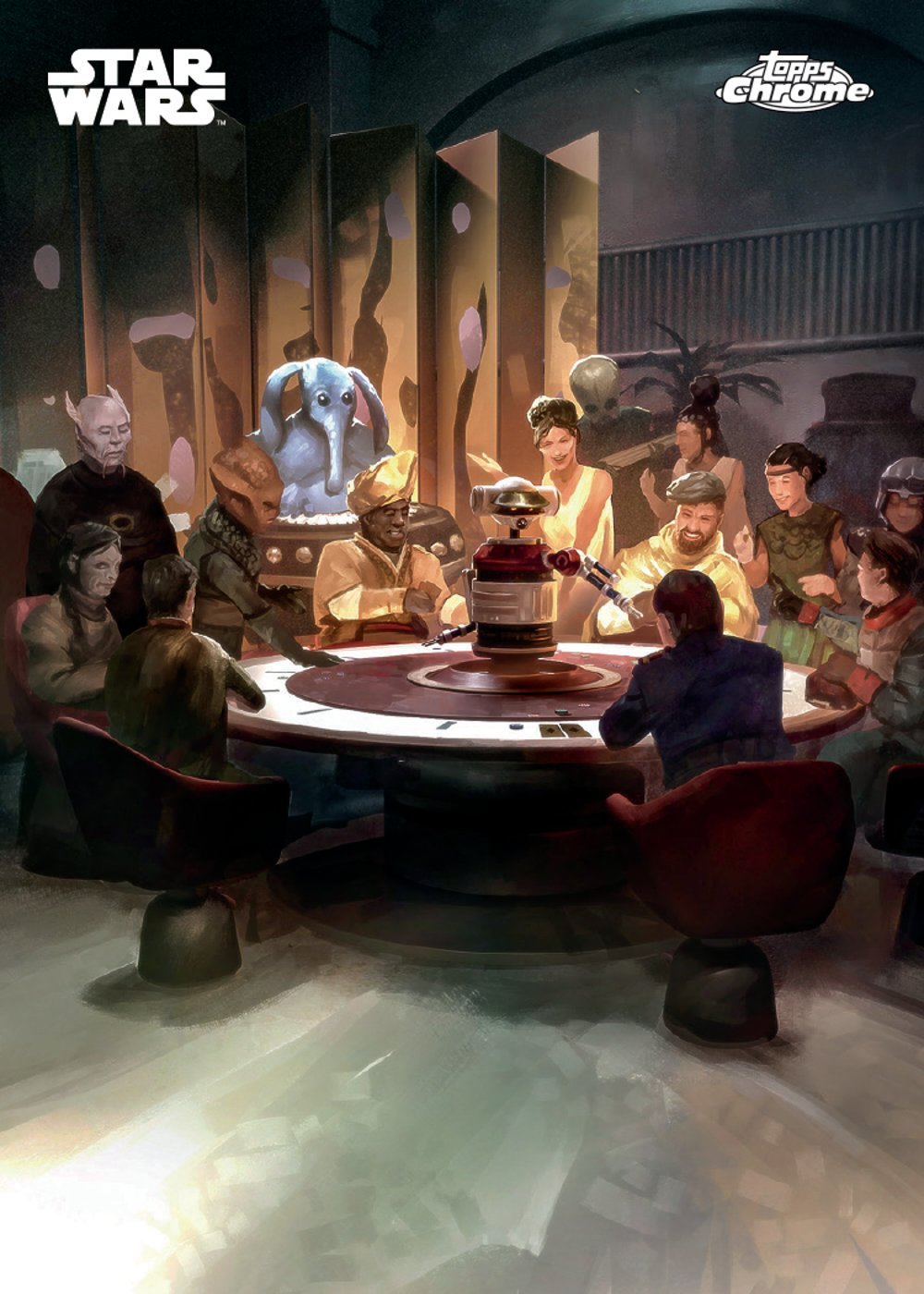star wars trading card from 2025 Topps Star Wars Hyperspace, published by Topps