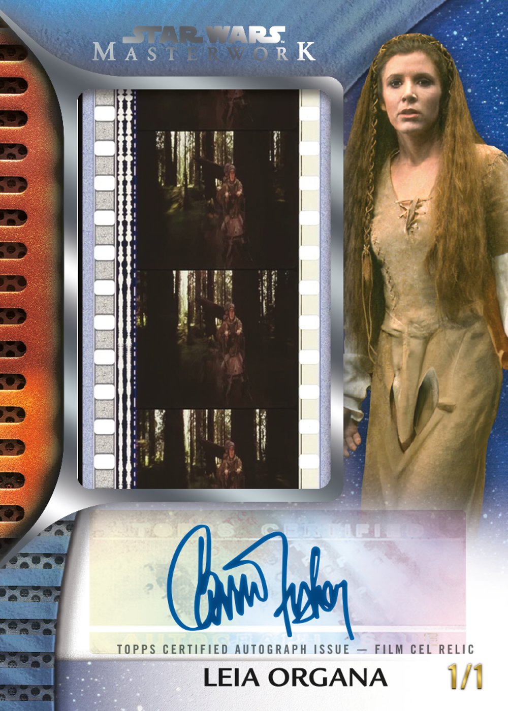 star wars trading card from 2025 Topps Star Wars Masterwork, published by Topps