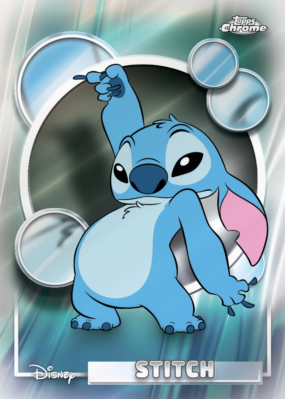 Disney trading card from 2026 Topps Chrome Disney, published by Topps