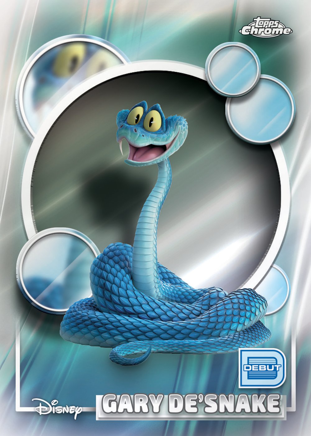 Disney trading card from 2026 Topps Chrome Disney, published by Topps