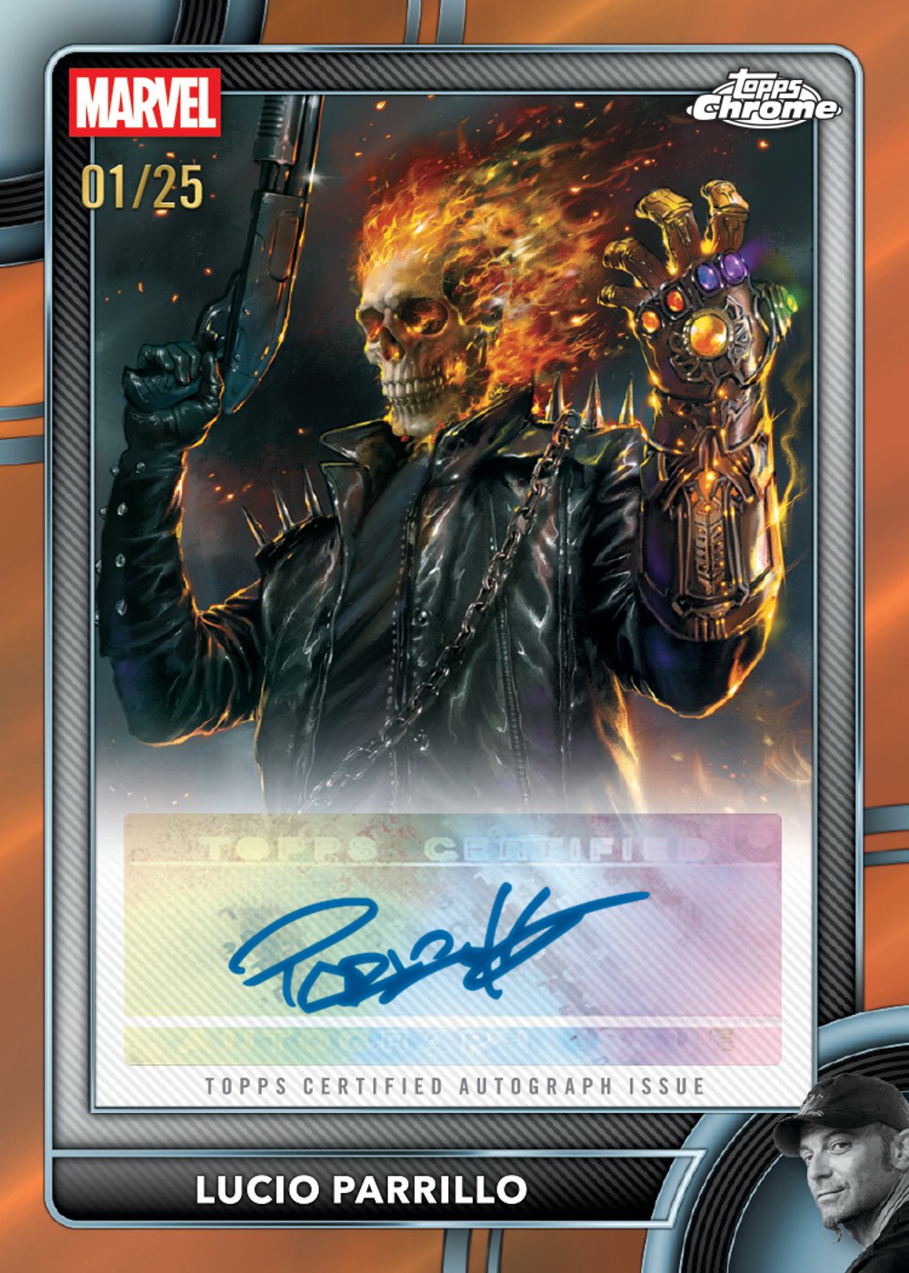 Marvel trading card from 2026 Topps Chrome Marvel, published by Topps