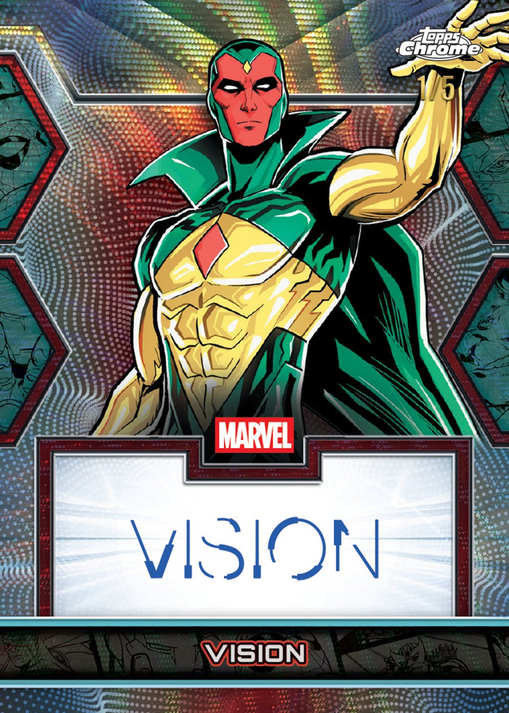 Marvel trading card from 2026 Topps Chrome Marvel, published by Topps