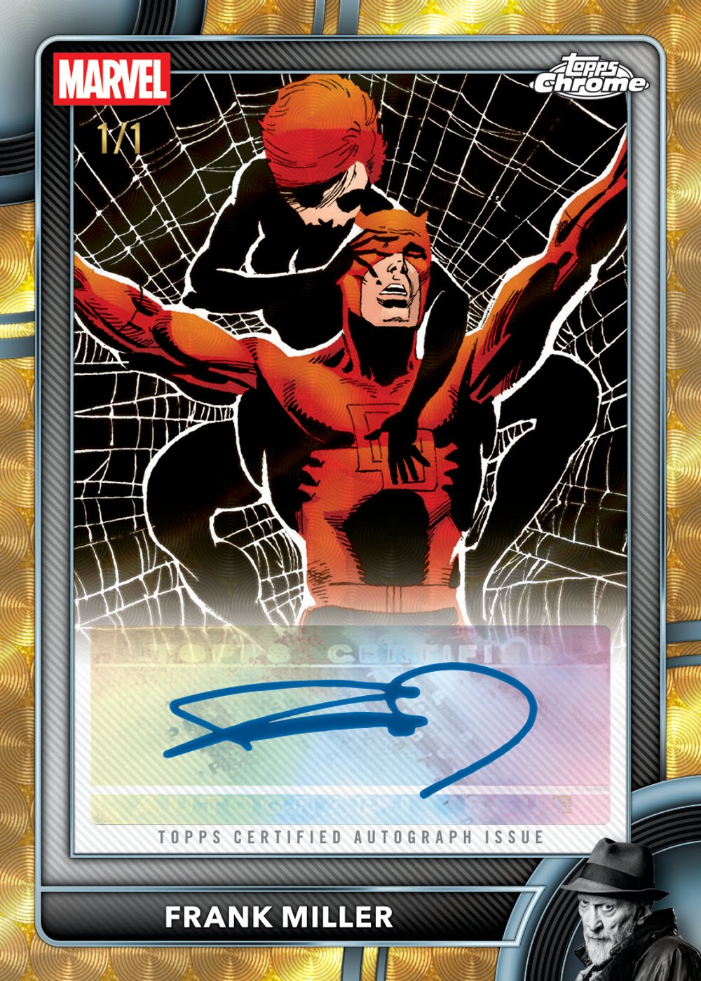 Superfractor Marvel trading card, 26 MACC 5141 FR parallel from 2026 Topps Chrome Marvel by Topps
