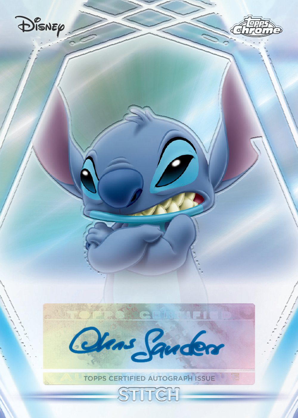 Disney trading card from 2026 Topps Disney Neon, published by Topps