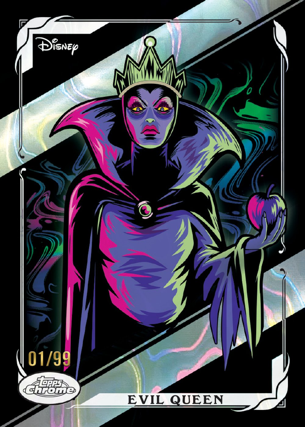 Disney trading card from 2026 Topps Disney Neon, published by Topps