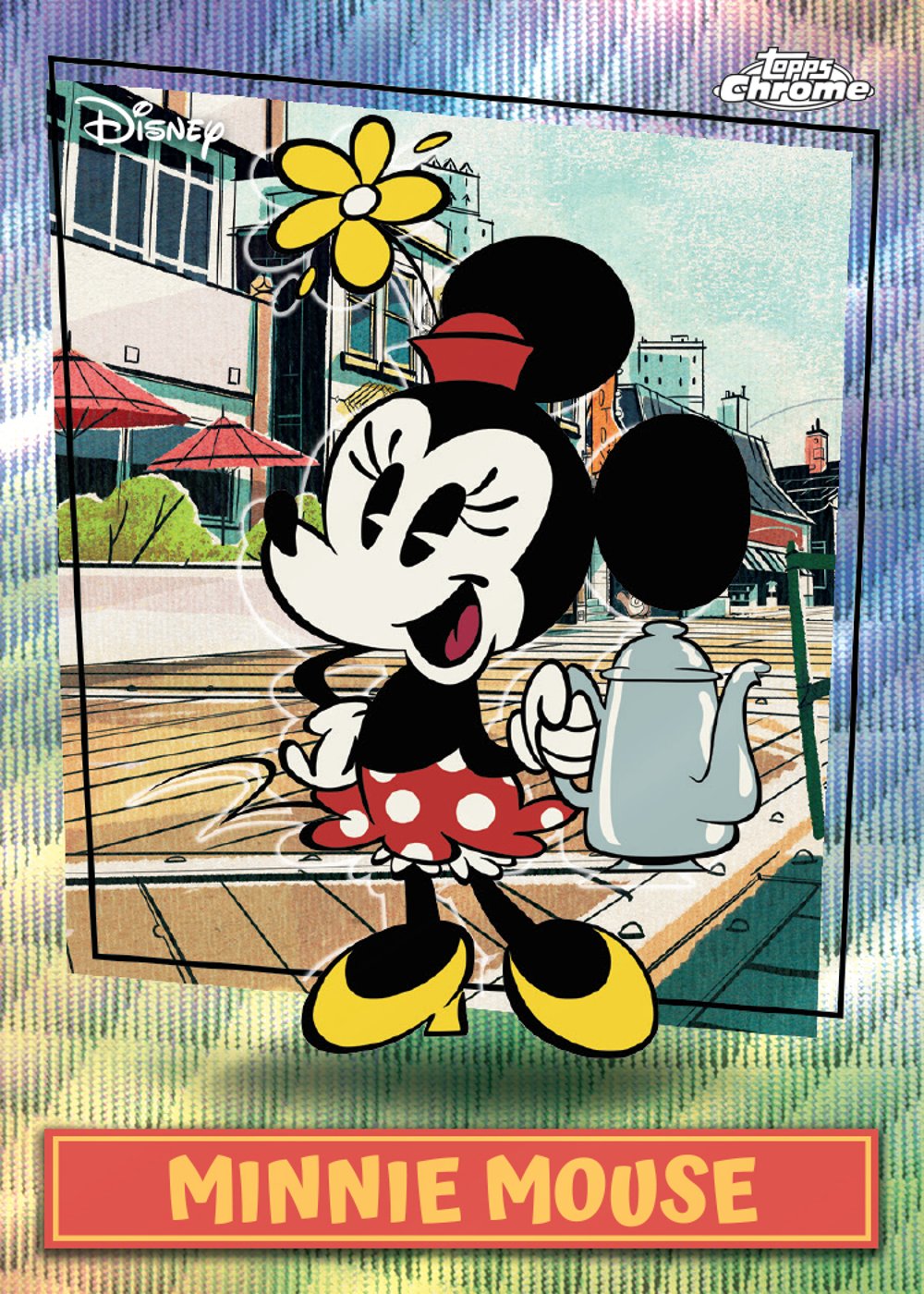 Disney trading card from 2026 Topps Disney Neon, published by Topps