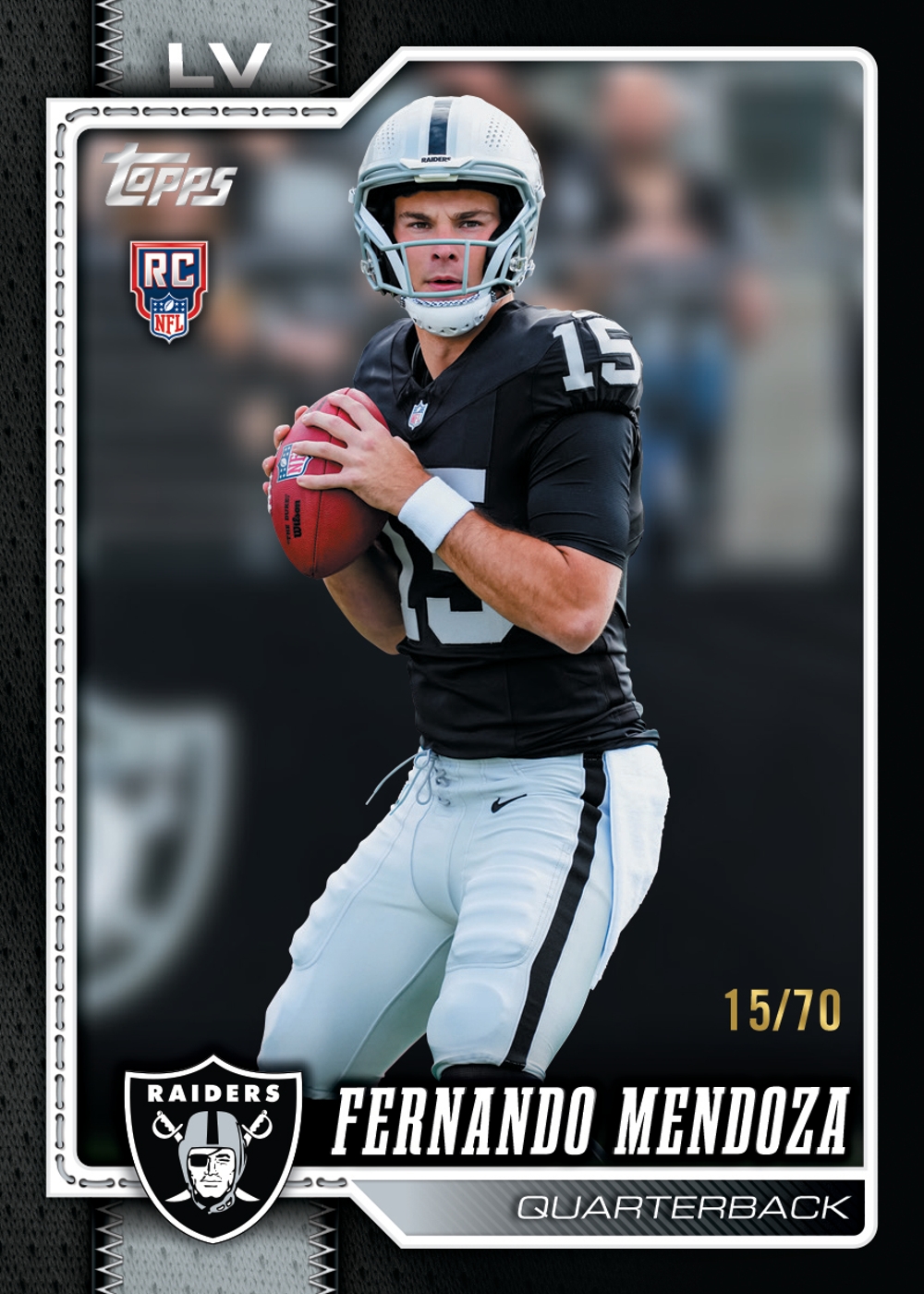 26 TFOB 7200 FR Black Parallel (2) football trading card from 2026 Topps Flagship Football by Topps