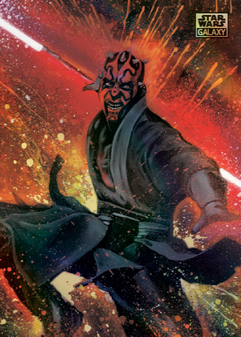star wars trading card from 2026 Topps Star Wars Chrome Galaxy, published by Topps