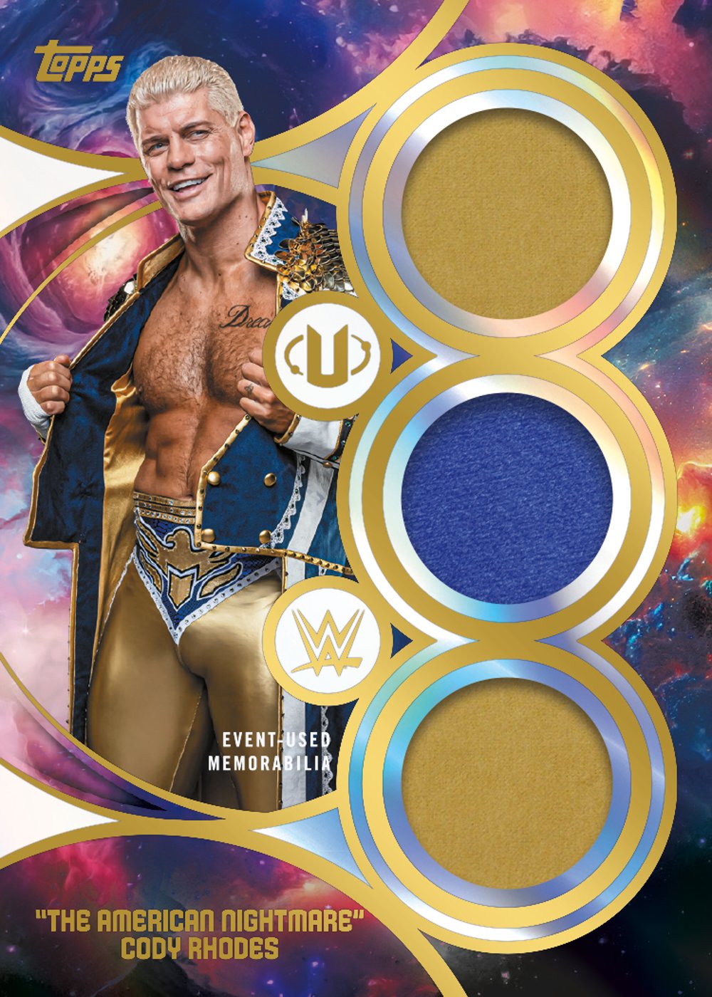 wwe trading card from 2026 Topps Universe WWE, published by Topps