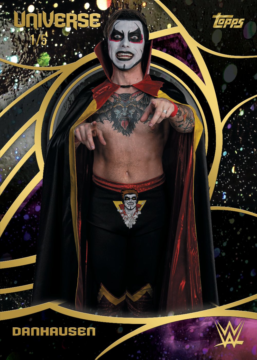 wwe trading card from 2026 Topps Universe WWE, published by Topps