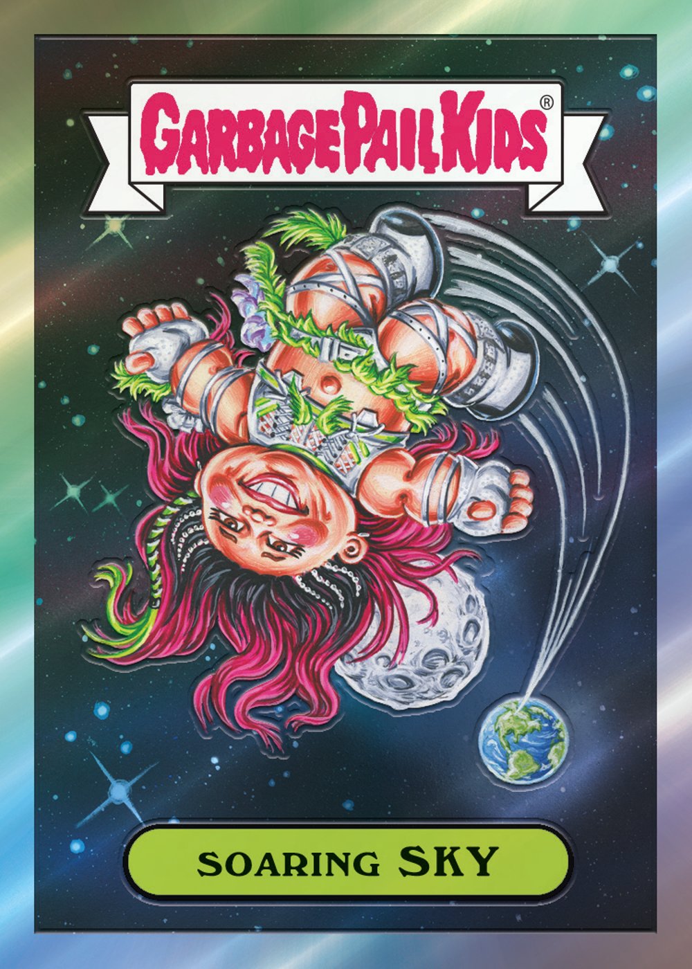 wwe trading card from 2026 Topps Chrome WWE, published by Topps