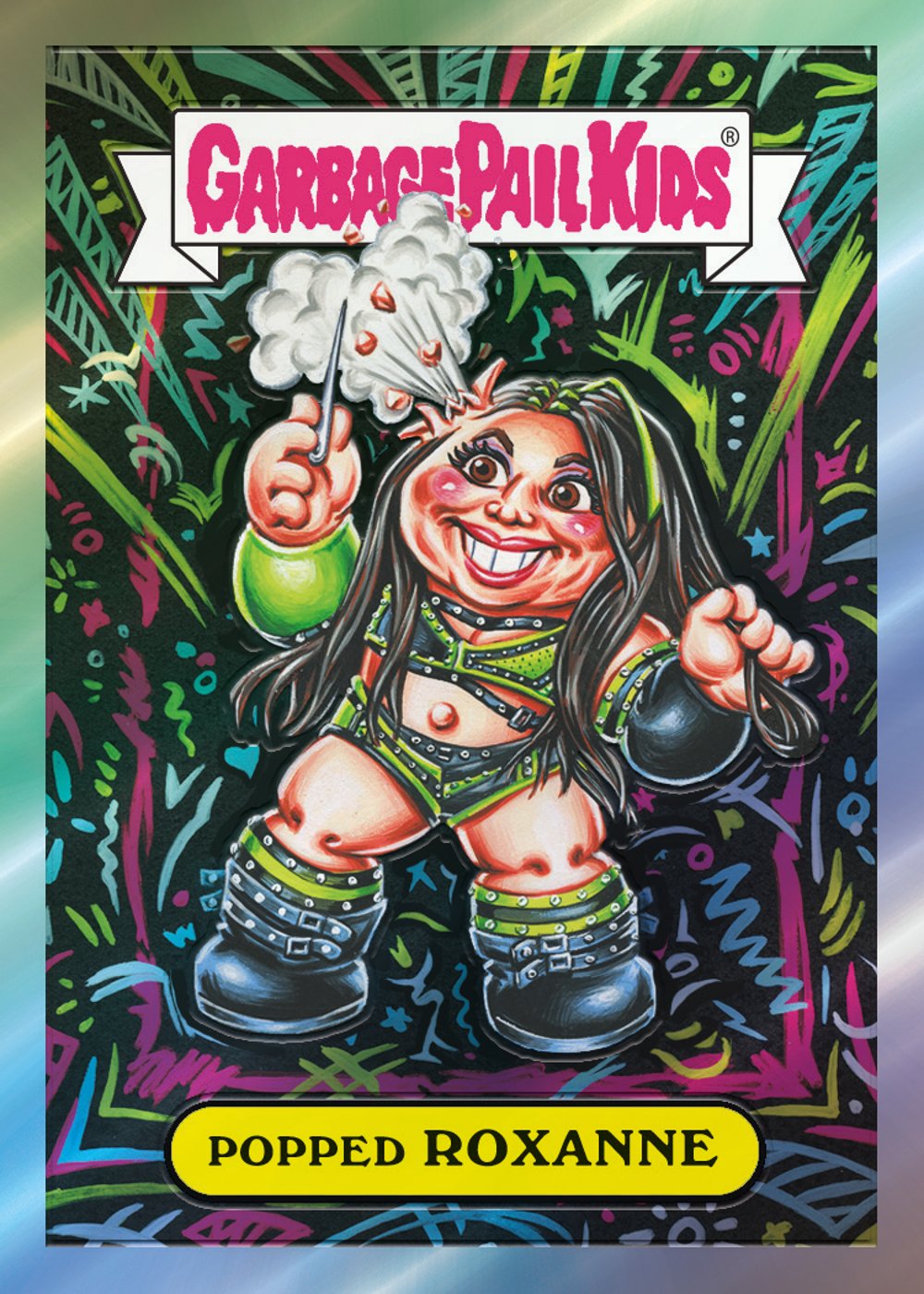 wwe trading card from 2026 Topps Chrome WWE, published by Topps
