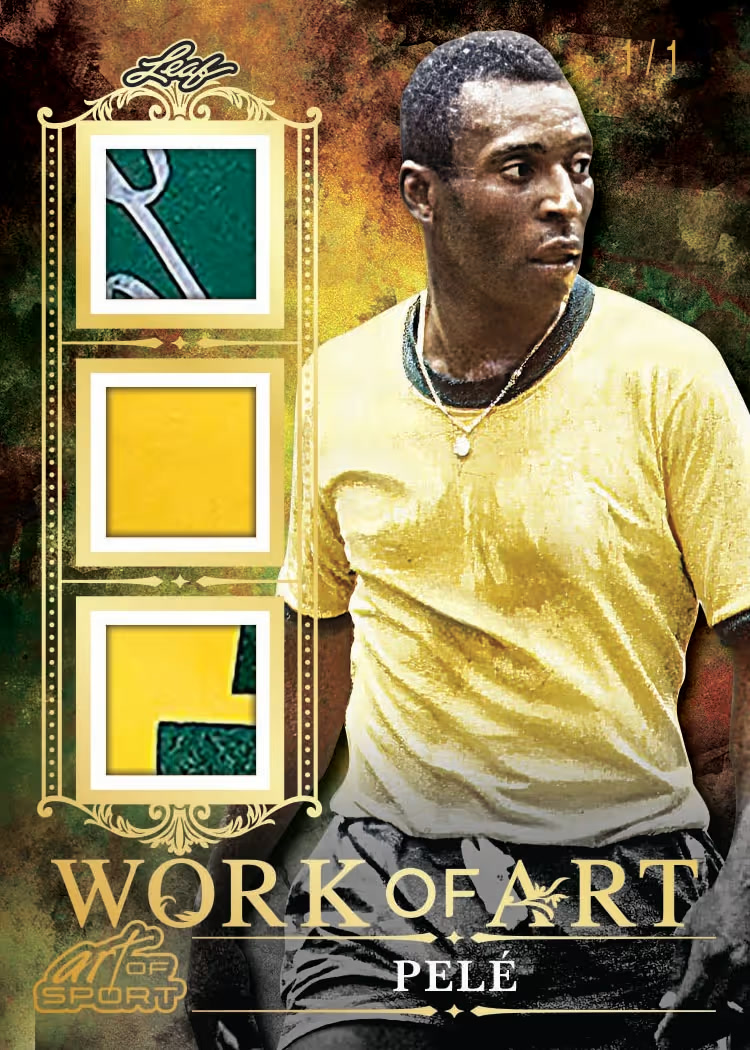 Art trading card, Work of parallel from 2026 Leaf Art of Sport by Leaf