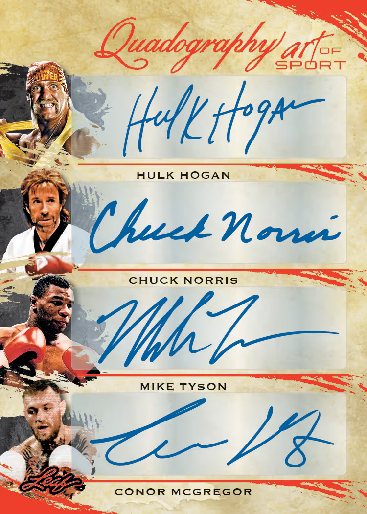 trading card from 2026 Leaf Art of Sport, published by Leaf