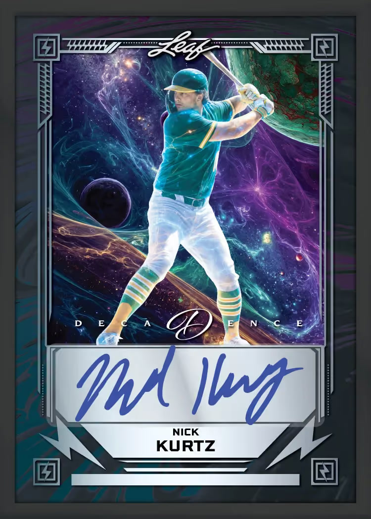 Universe trading card, Parallel parallel from 2026 Leaf Decadence Multi-Sport by Leaf