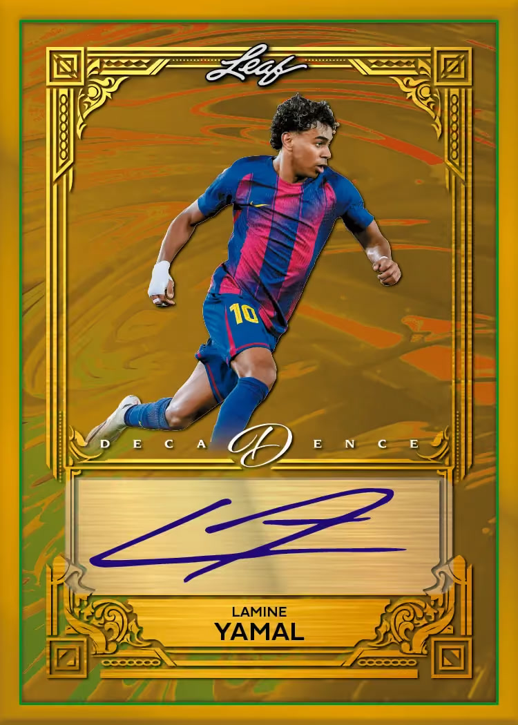 SC1 trading card, Base Auto parallel from 2026 Leaf Decadence Multi-Sport by Leaf