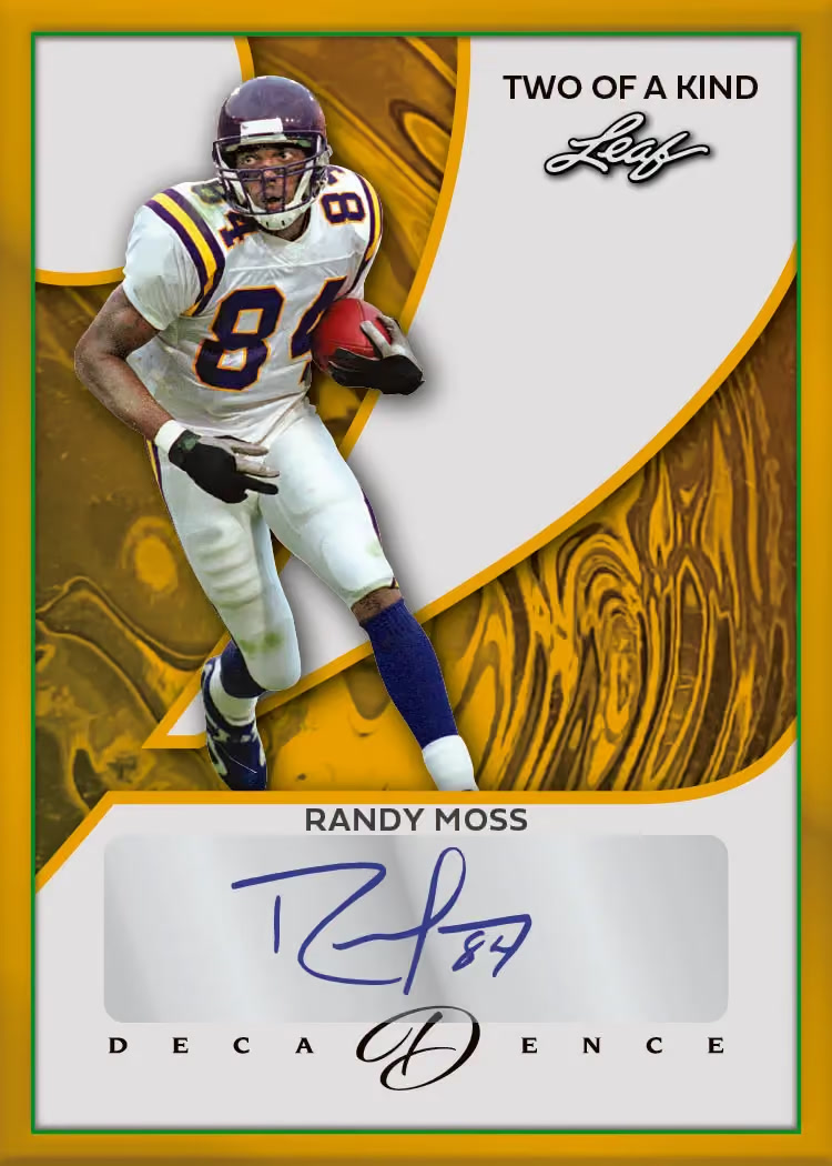 SC trading card, 2 of a Kind Front parallel from 2026 Leaf Decadence Multi-Sport by Leaf