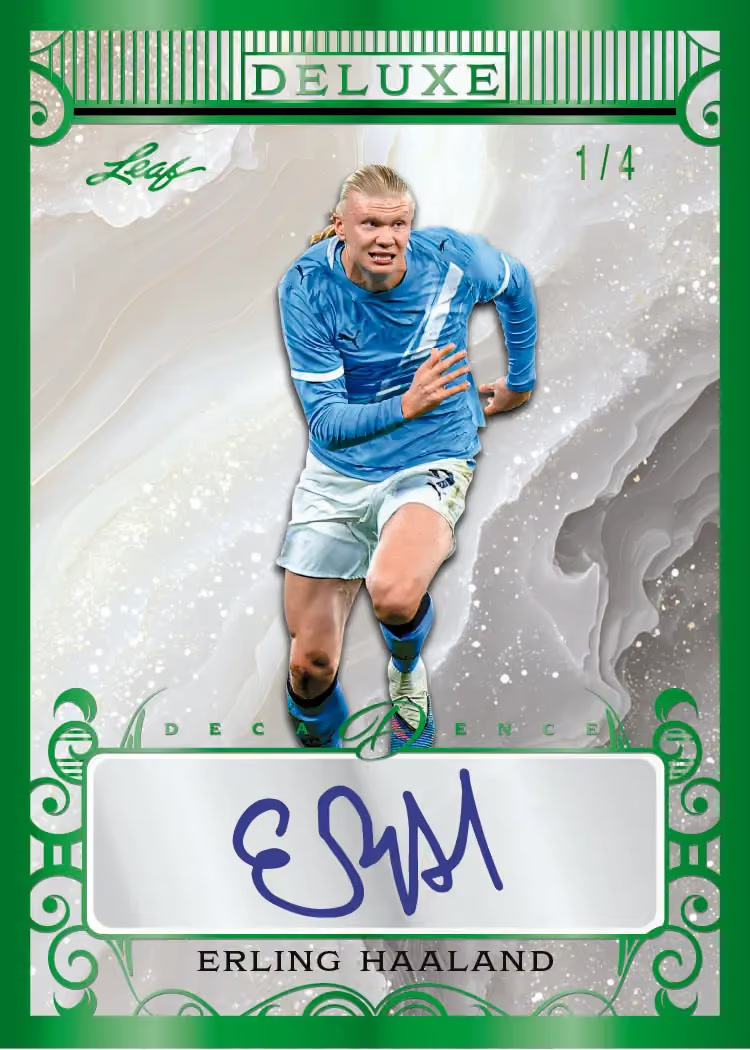 trading card from 2026 Leaf Decadence Multi-Sport, published by Leaf