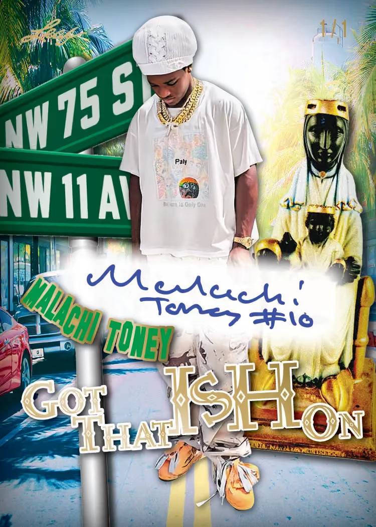 On2 trading card, 18-Got That Ish parallel from 2026 Leaf Football by Leaf
