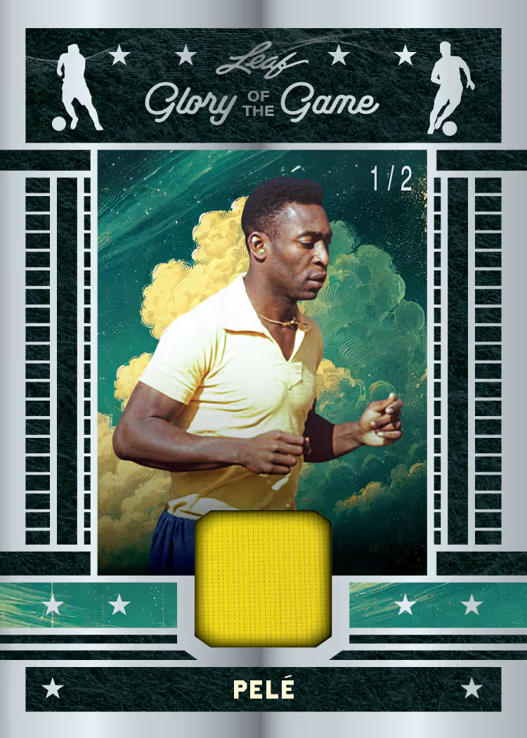 Glory of the game used trading card from 2026 Leaf Glory of the Game Soccer by Leaf