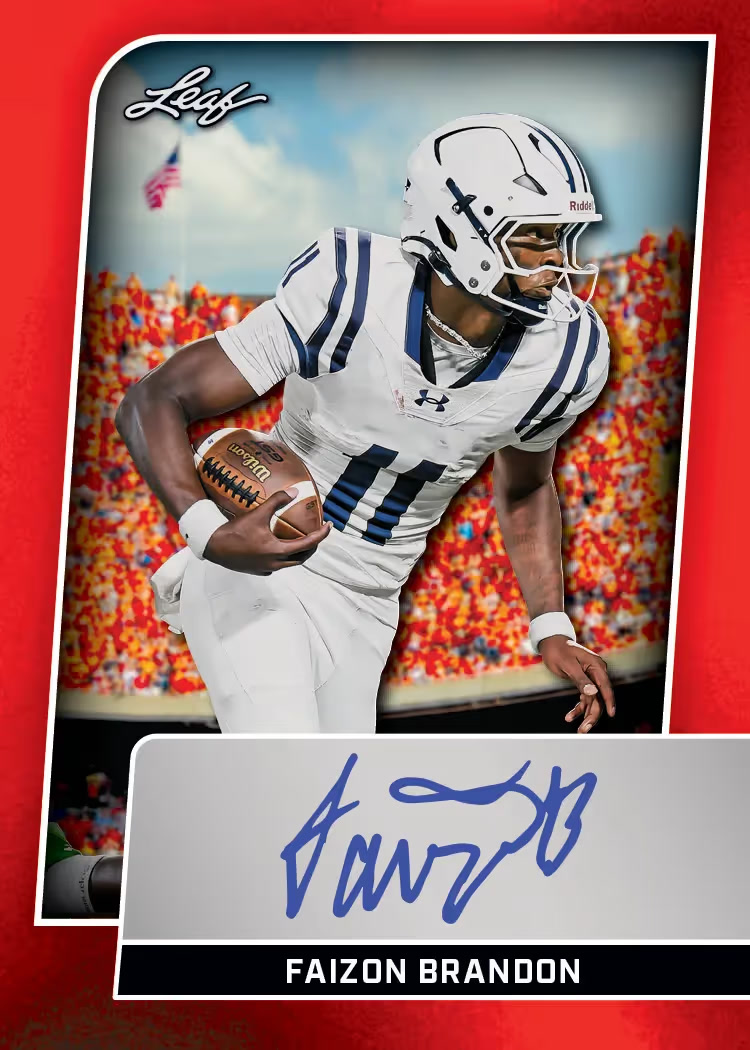 Metal2 trading card, 26 Melange F FNL parallel from 2026 Leaf Mélange by Leaf