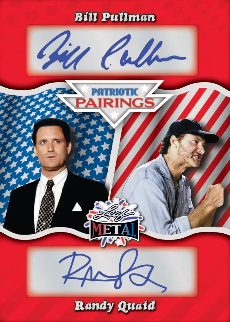 trading card from 2026 Leaf Metal Independence Day, published by Leaf