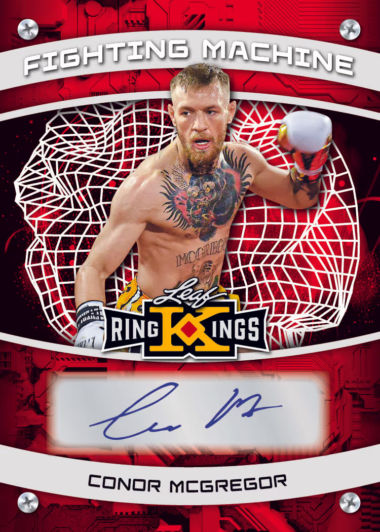 trading card from 2026 Leaf Metal Ring Kings, published by Leaf