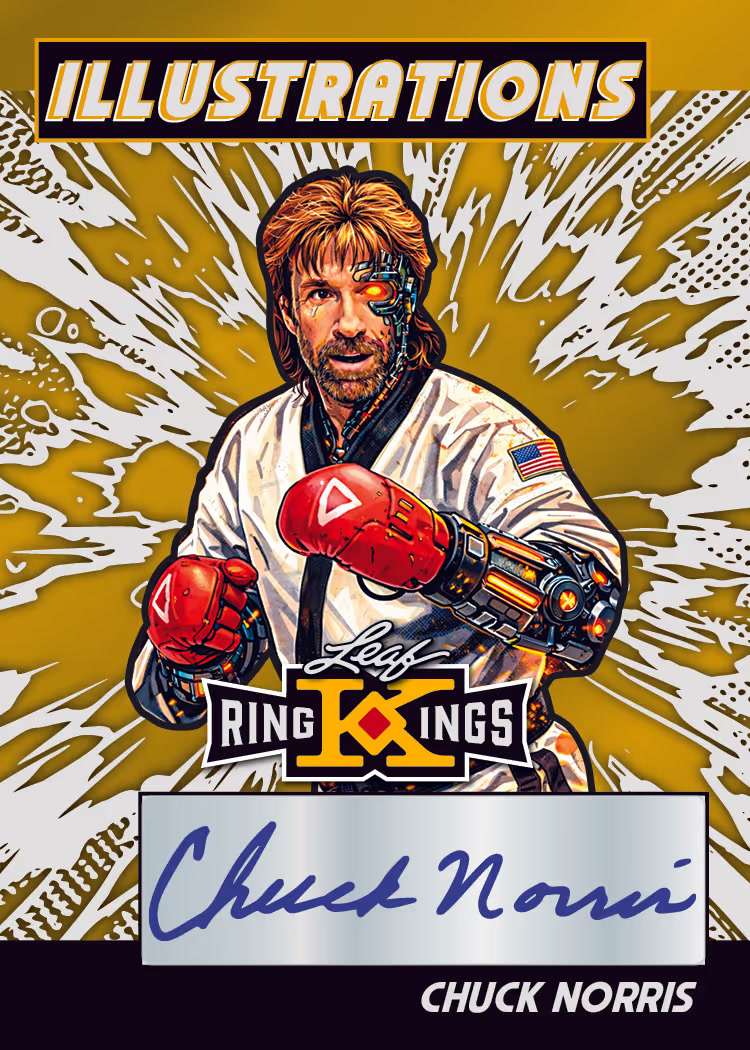 trading card from 2026 Leaf Metal Ring Kings, published by Leaf