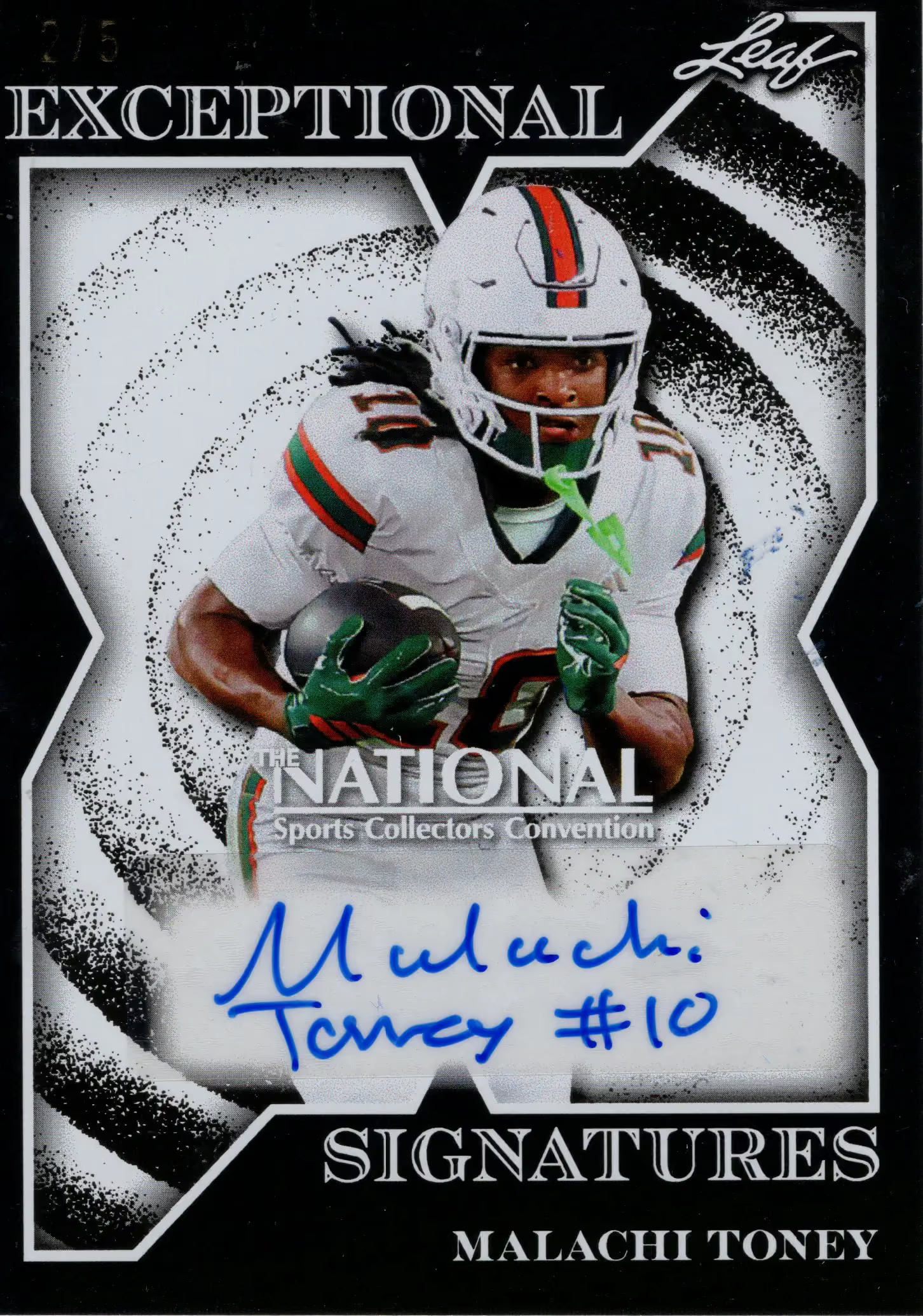 trading card from 2026 Leaf National Redemption, published by Leaf