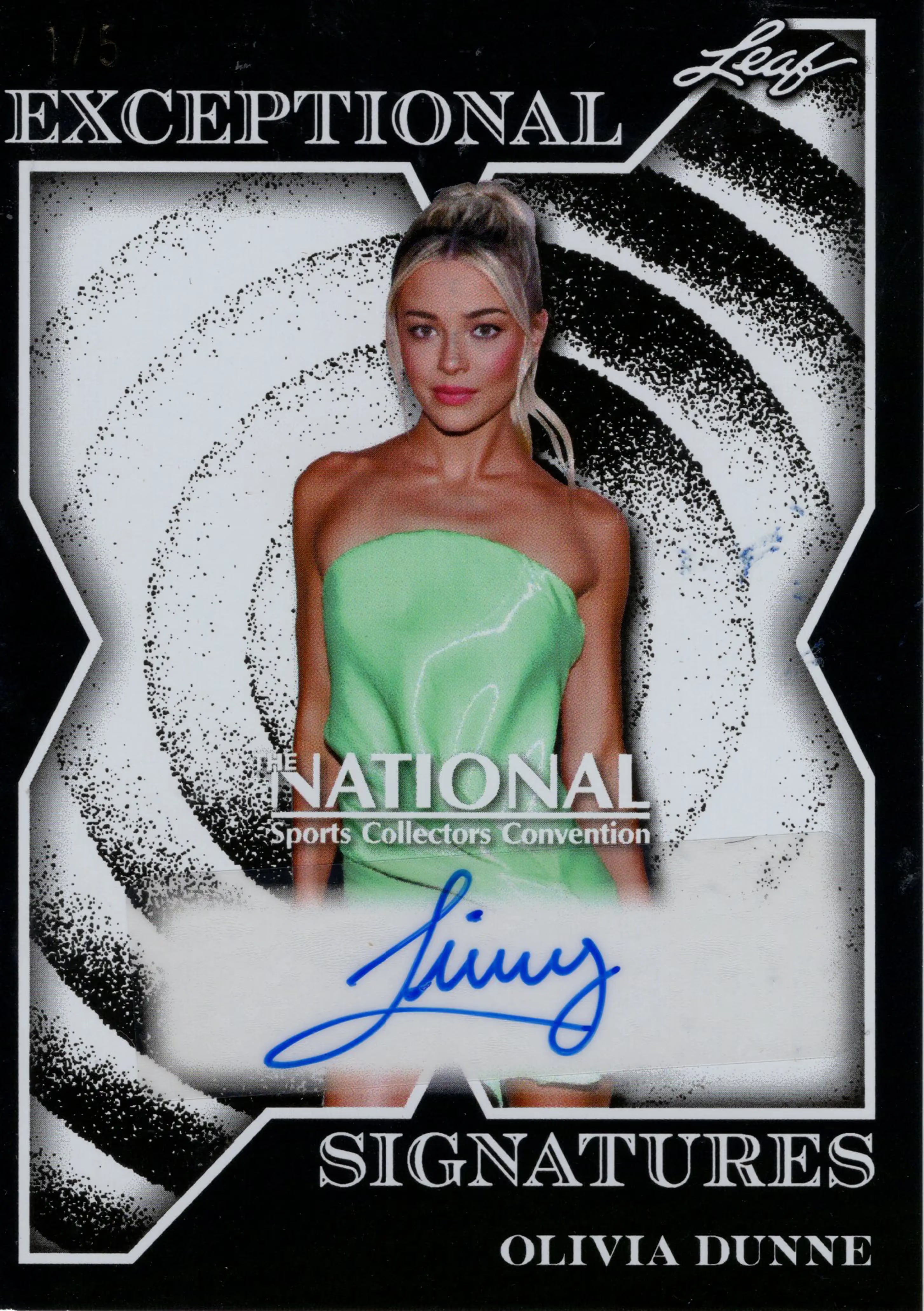trading card from 2026 Leaf National Redemption, published by Leaf