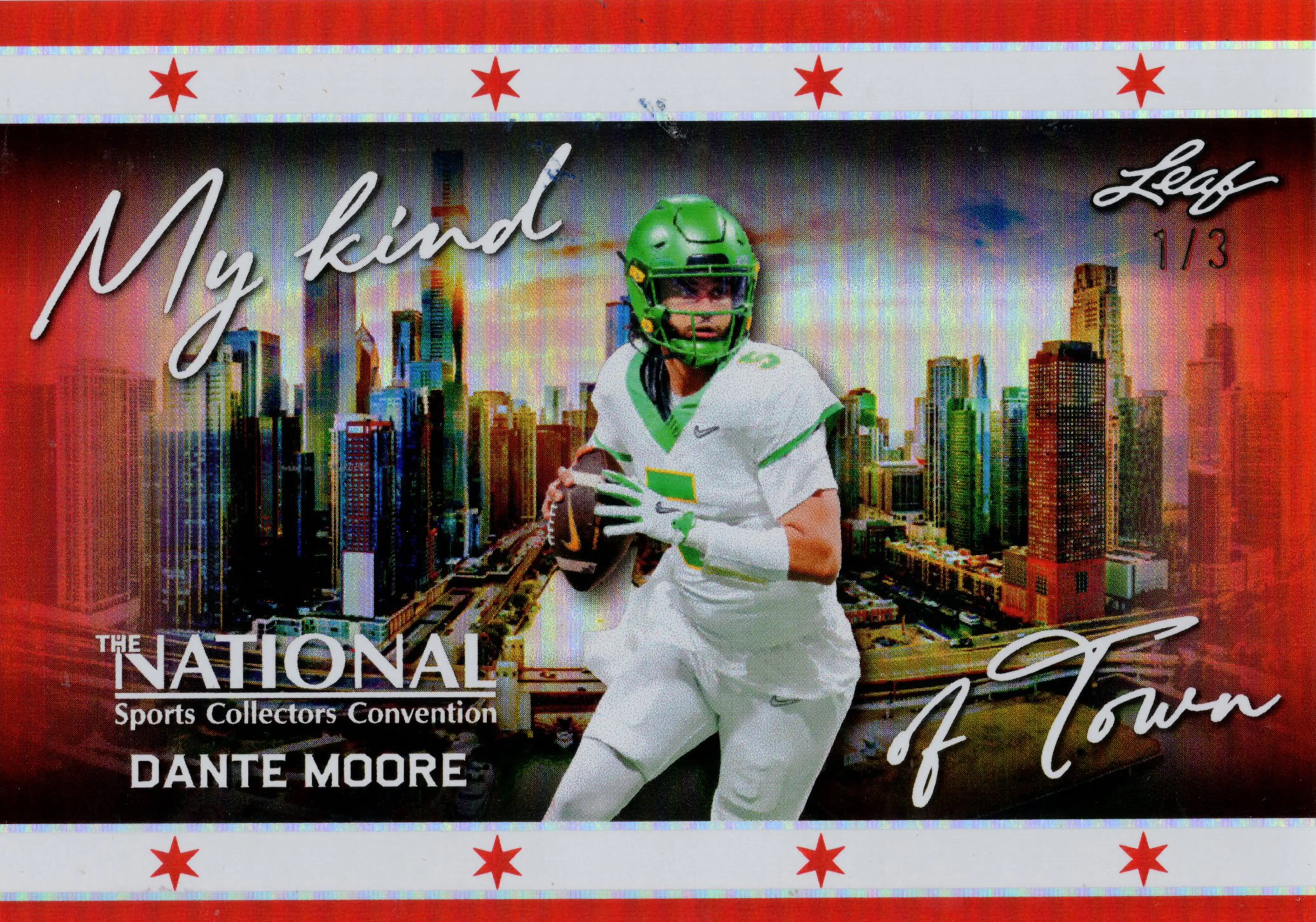 trading card from 2026 Leaf National Redemption, published by Leaf