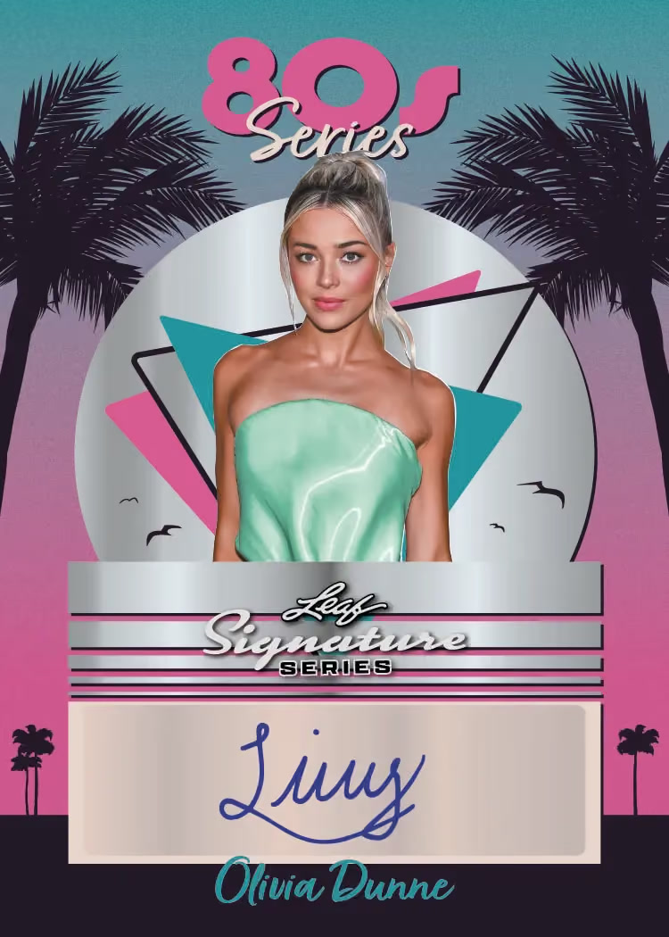 trading card from 2026 Leaf Signature Series Sports, published by Leaf