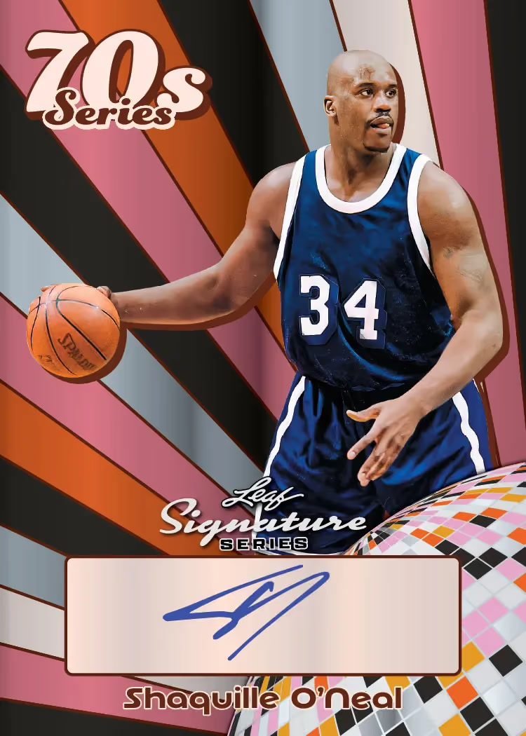 trading card from 2026 Leaf Signature Series Sports, published by Leaf