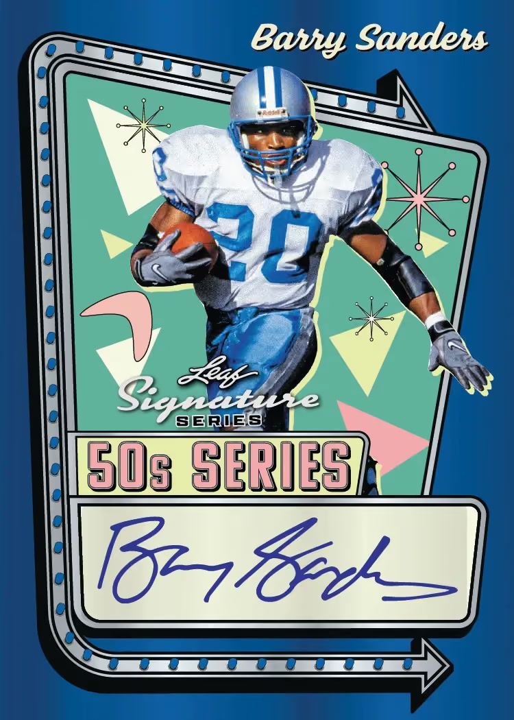 trading card from 2026 Leaf Signature Series Sports, published by Leaf