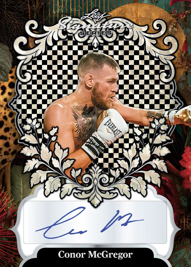 Auto trading card, Base parallel from 2026 Leaf Signature Series Sports by Leaf
