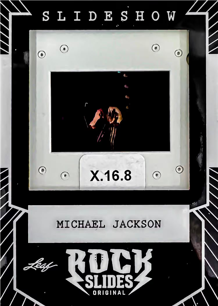 trading card from 2026 Leaf Slideshow, published by Leaf