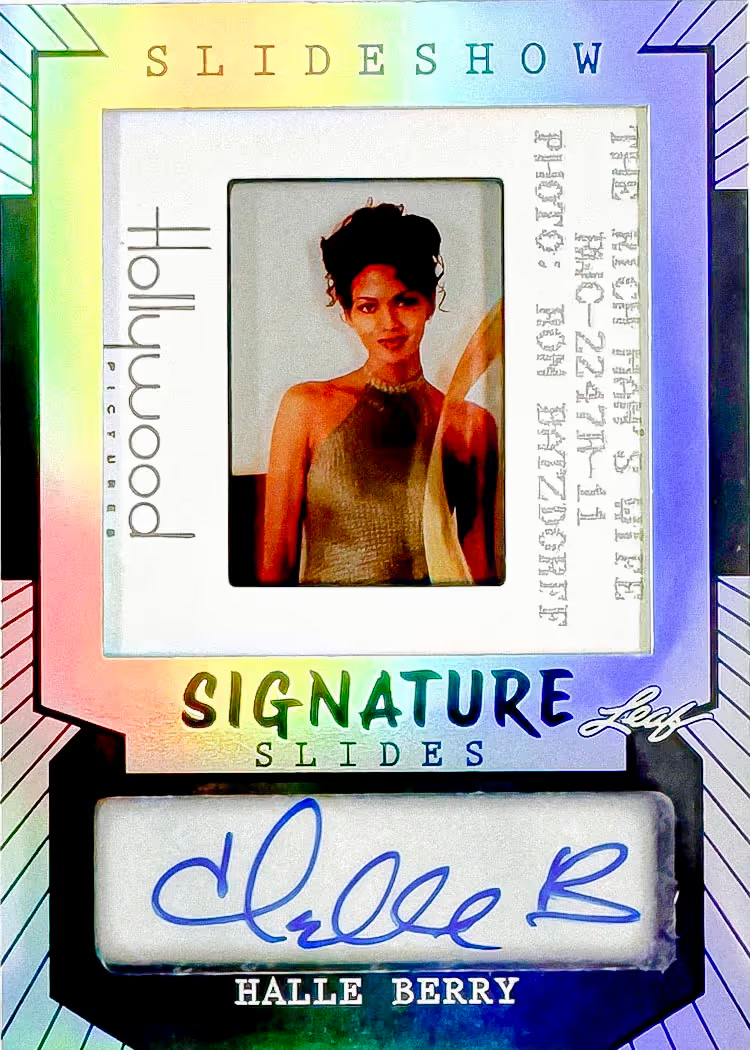 trading card from 2026 Leaf Slideshow, published by Leaf
